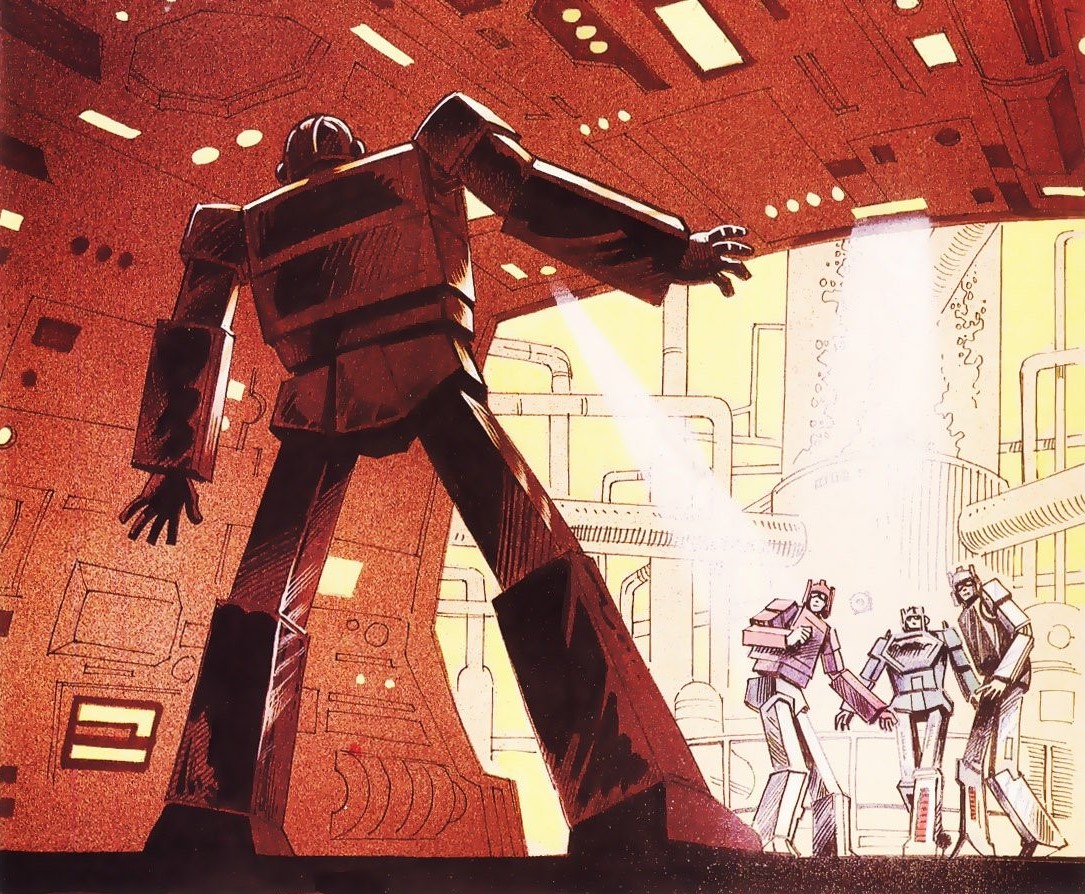 Three saboteurs are discovered by an autobot